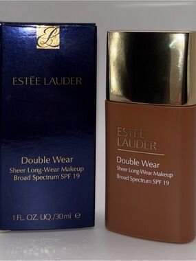 Estee Lauder Double Wear Sheer Foundation 6C1 Rich Cocoa NEW